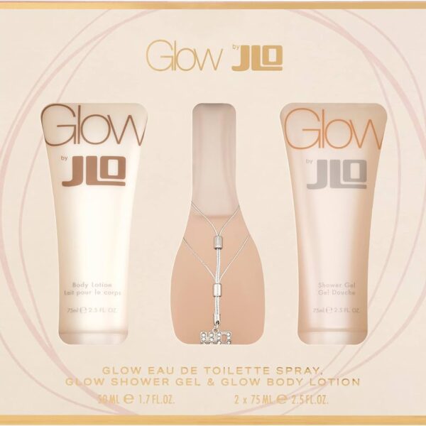 JLo Gift Set Glow 50 ml EDT + 75 ml BL + 75 ml GEL