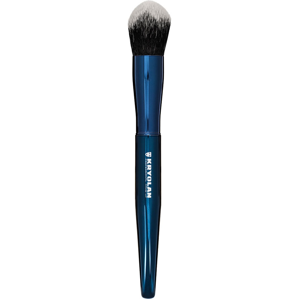 Kryolan Blue Master Buffing Brush Large 8954 Kryolan Blue Master Buffing Brush Large 8954 професионална голема buffing четка за рамномерно блендирање и изедначен complexion финиш