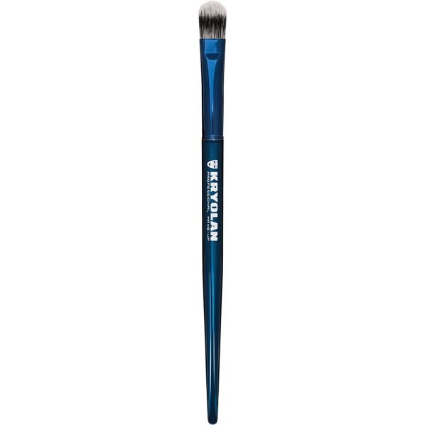 Kryolan Blue Master Concealer Brush 8930 професионална четка за прецизно нанесување и блендирање коректор