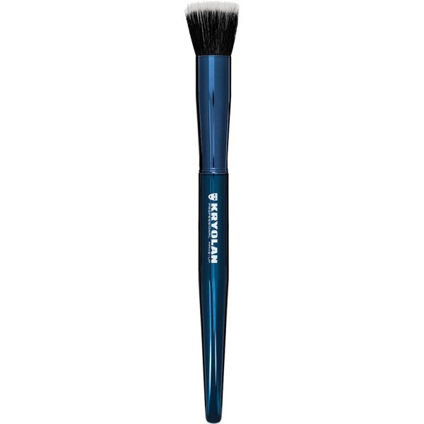 Kryolan Blue Master Dual-Fibre Blending Brush Large 8934 професионална голема dual-fibre четка за рамномерно нанесување и блендирање течни и кремасти производи