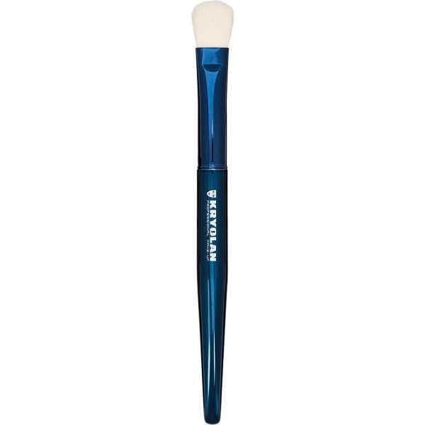 Kryolan Blue Master Ultimate Buffing Brush 8928 професионална buffing четка за изедначување и меко блендирање производи за тен