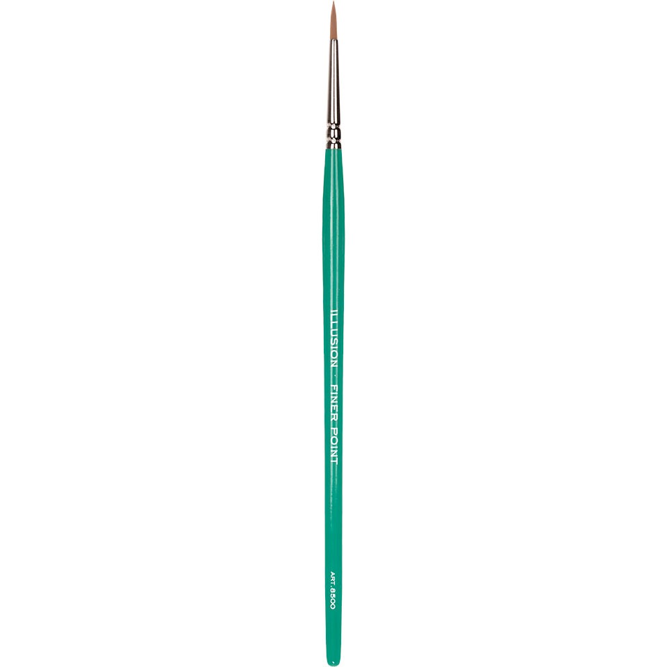 Kryolan Illusion Finer Point Brush 8500 Kryolan Illusion Finer Point Brush 8500 - fine round четка 2 mm