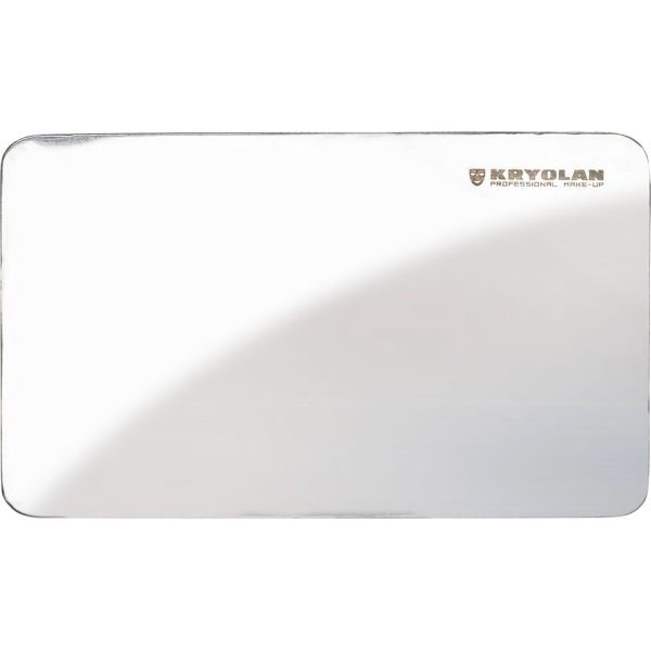 Kryolan Metal Mixing Palette професионална метална палета за мешање шминка