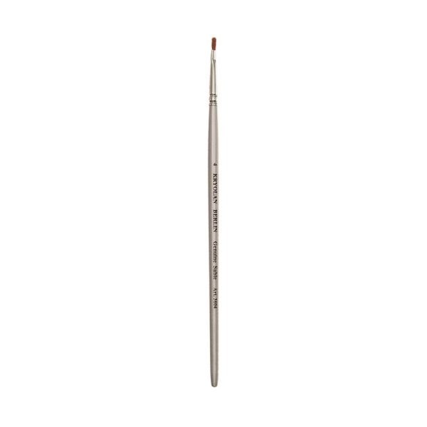 Kryolan Professional Flat Brush 2 mm 3604